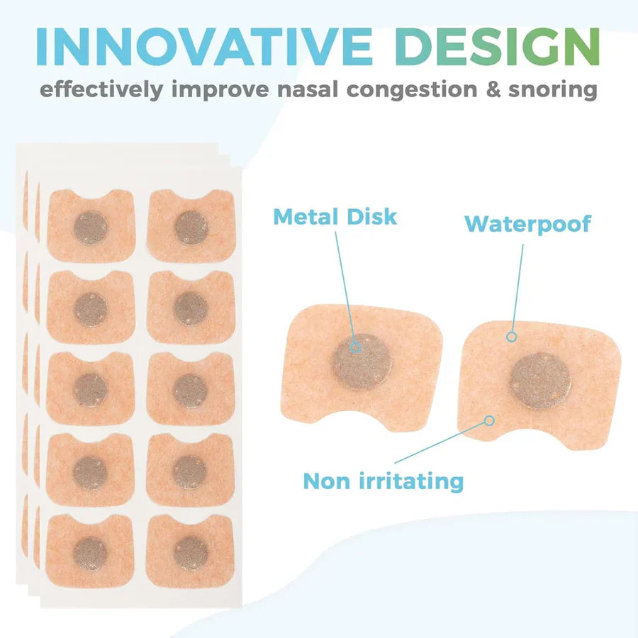 OxyBoost™ - Magnetic Nasal Strips Kit for Improved breathing